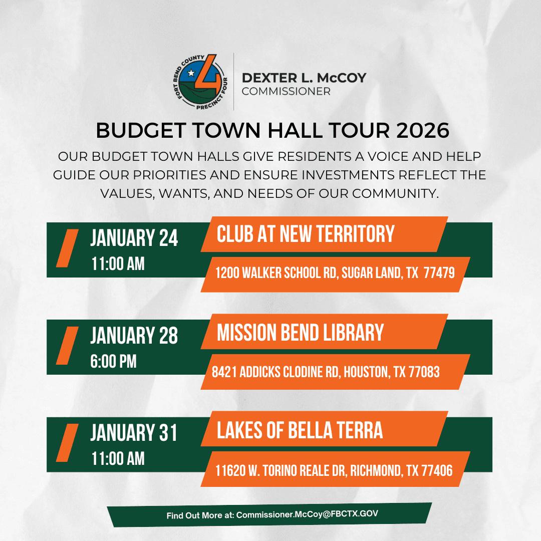 Town Hall Tour Flyer