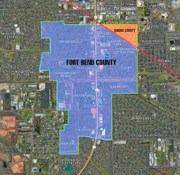 Patrol boundaries map
